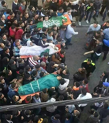 Baño de sangre en el campo de refugiados de Yenín